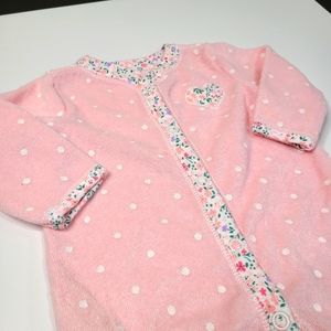Carter's pink button up sleeper